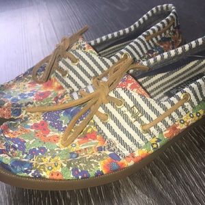 Liberty X Sperry Boat Shoes